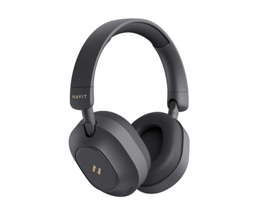 Слушалки безжични Havit H668BT, Bluetooth 5.4, 80 часа батерија, црни