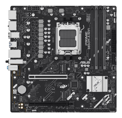 Pllakë amë ASUS PRIME B850M-A WIFI, Socket AM5, Micro ATX, e zezë