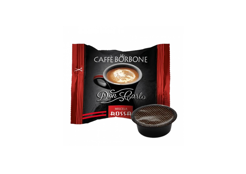 Caffè Borbone Don Carlo RED, përzierje kompatibile me Lavazza A Modo Mio® (50 kapsula)