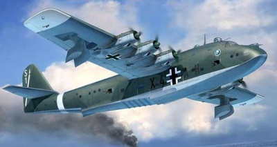 Set me maket avionësh Revell Blohm &amp; Voss BV222, shkalla 1:72, për montim