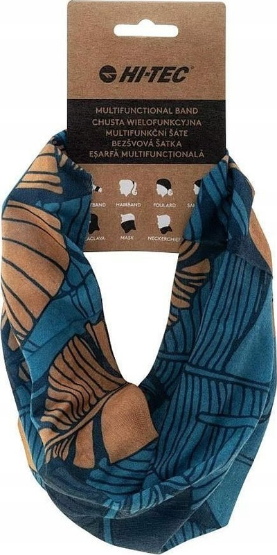 Shall multifunksional Hi-Tec Chusty Temi Tropical Leaves, një përmasa, jeshil