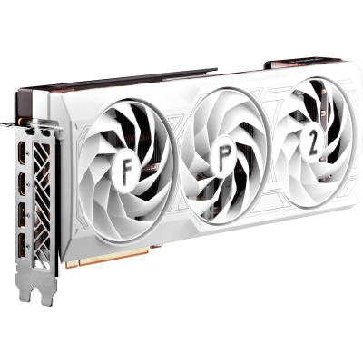Kartë grafike Sapphire Pure AMD Radeon RX 7700 Frostpunk 2 Edition, 12GB GDDR6, 192 bit, e bardhë