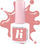 Llak gjysmë-permanent Hi Hybrid 372 Smoothie Pink, 5ml, rozë