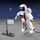 Lodër me kubikë Space Shuttle, anije kozmike për kalamaj, me ngjyra të shumta