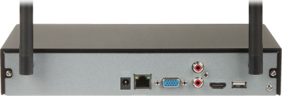Regjistrues rrjeti Dahua NVR1104HS-W-S2, 4 kanale, WiFi, i zi