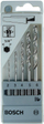 Set shpuese Bosch 2 608 595 517, 5 copë, fole gjashtëkëndore