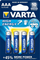Bateri Varta High Energy AAA / R03, 4 copë