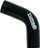 Zorrë silikoni TurboWorks B Elbow, 67°, 63mm, e zezë