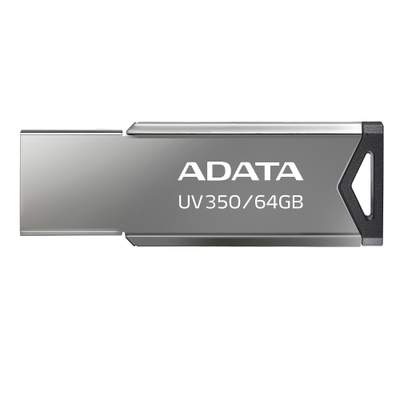 USB Adata UV350, 64GB, USB 3.2, metalik