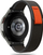 Rrip ore Tech-Protect Nylon për Samsung Galaxy Watch 4 5 5 Pro 6, najlon, black orange