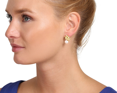 Vathë për gra JwL Luxury Pearls JL0827, të artë/bardhë