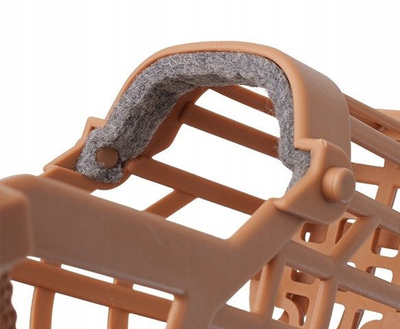 Maskë për qen Baskerville Classic Basket Muzzle 2, madhësia 2, shumë e rehatshme, me ngjyrë neutrale