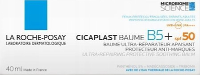 Krem riparues La Roche Posay Cicaplast Baume B5, SPF 50, 40ml