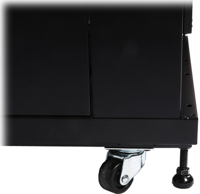 Kabinet RACK Delta EPRADO R19 42U 1000FW, për pajisje 19", i zi