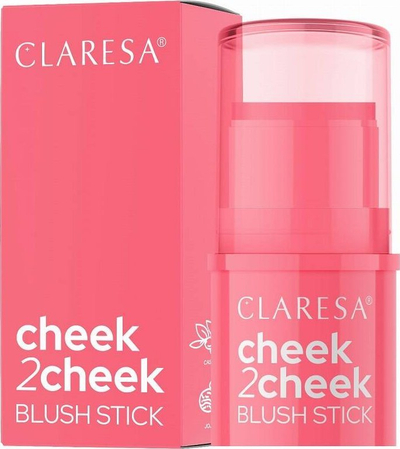 Blush krem në shkop Claresa Cheek 2 Cheek, 6g, ngjyra 02 Neon Coral