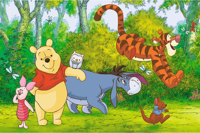Puzzle Trefl Winnie the Pooh Tasty Honey, 60 copa, 33 x 22 cm, shumëngjyrësh