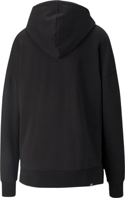 Bluzë me kapuç për femra Puma Her Hoodie TR W 589519 01, pambuk, prerje e lirshme, e zezë