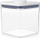 Enë magazinimi Oxo Good Grips POP Square Large Short, hermetike, plastike, transparente