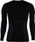 Bluzë termoaktive 4F W F113, pa qepje, thahet shpejt, e zezë