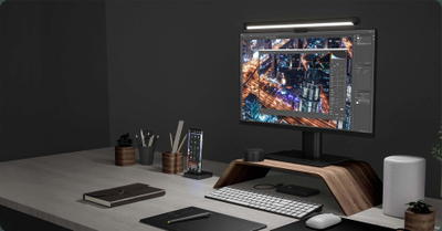 Ламба за монитор Xiaomi Mi Computer Monitor Light Bar MJGJD01SYL, ЛЕД, со далечински управувач без жици, црна