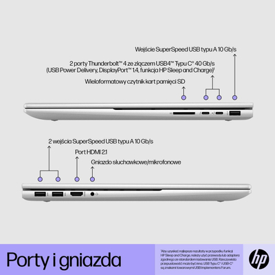 Laptop HP ENVY 17-cr0034nw, 17.3", Intel i5-1235U, 16 GB RAM, 512 GB SSD, NVIDIA GeForce RTX 2050, i argjendtë