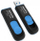 USB Flash ADATA UV128 64GB, i zi / i kaltër