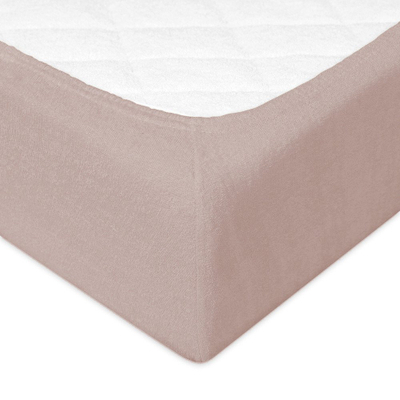 Царшаф fitted Matex Premium Terry, 180/190x200 cm, со гума, беж