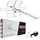 Antene TV Spacetronik Eos L Combo DVB-T, aktive, VHF UHF, e bardhë