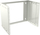 Kabinet rack për mur Lanview RAR215WH, 8U, i bardhë