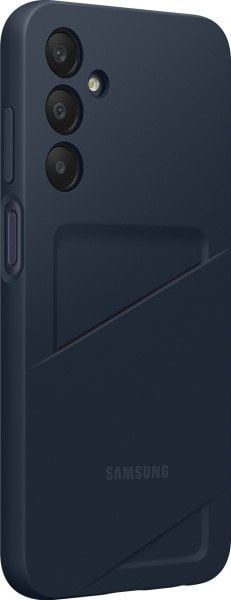 Mbulesë telefoni Samsung Galaxy A25 5G Card Slot Cover, TPU, me xhep karte, blu e zezë