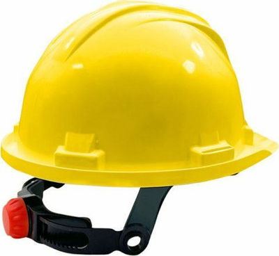 Helmetë sigurie Topco 5-Rg, e rregullueshme, e bardhë