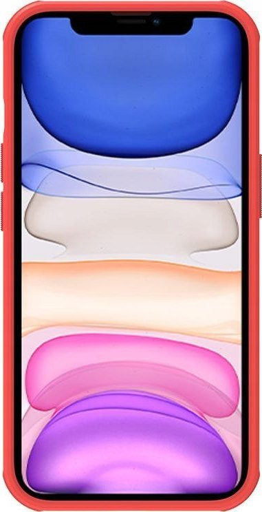 Mbrojtëse telefoni Nillkin Super Shield Pro, për iPhone 14 Plus, e kuqe
