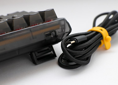 Tastierë Ducky One 3 Aura Black SF, Cherry MX Silent Red, e zezë