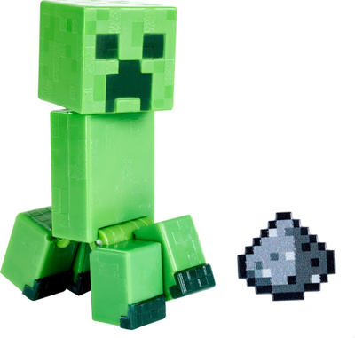 Figurë loje Educa Borras Minecraft, 8 cm, me nyje që lëvizin, shumëngjyrëshe