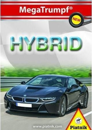 Loja me letra PIATNIK Quartet Cards Hybrid Cars, 32 letra, për 2 deri në 4 lojtarë