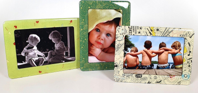 Сет магнетни рамки за фотографии Kodak Magnetic 6x4, 10x15cm, со 5 листови фотографска хартија