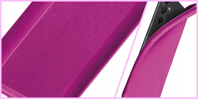 Kllëf telefoni Cellularline Chroma për Galaxy A35 5G, silikoni, kundër rrëshqitjes, rozë