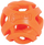 Топки играчки за кучиња Chuckit Breathe Right Fetch Ball S, сет 2 парчиња, 5 cm, портокалова