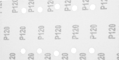 Letër zmerile Graphite K120, 115 x 230mm, me vrima, 5 copë