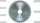 Teh sharre rrethore Hikoki 752438, 190x30 mm, 48 dhëmbë, ngjyrë argjendtë