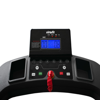 Tapet vrapimi VirtuFit TR-75i, konsolë dixhitale, palosës, i zi