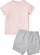 Set rroba për goca Puma, 92 cm, gri / rozë