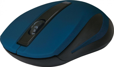 Maus Defender MM-605, wireless, USB, i zi dhe i kaltërt