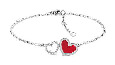 Byzylyk Tommy Hilfiger Enamel Hearts 2780745