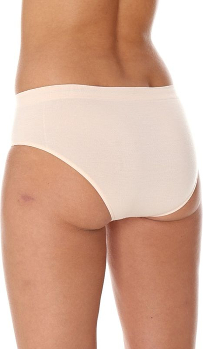 Женски долен веш Brubeck Classic Comfort Wool Hipster HI10080, термоактивен, мешавина од мерино волна, беж, L