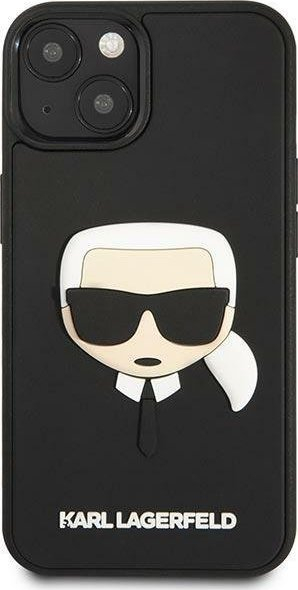 Kapak telefoni Karl Lagerfeld KLHCP14MKH3DBK, Apple iPhone 14 Plus, hardcase, e zezë