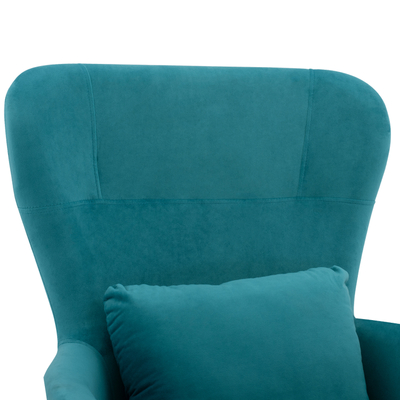 Poltron Berzer HM8721, kadife, 67x80x102 cm, turquoise