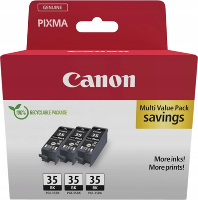 Patronë boje Canon PGI-35, paketim trefish, e zezë