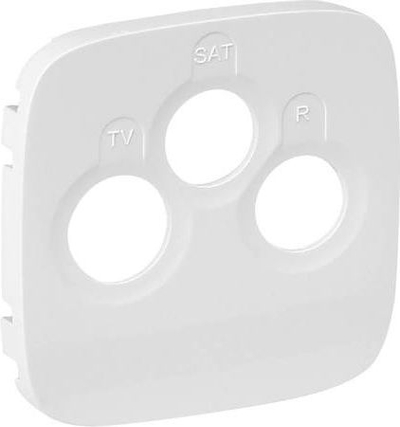 Kapak prizë TV R SAT Legrand 754795 Valena Allure, dekor, ultra i bardhë