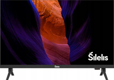 LED телевизор Šilelis 24", Full HD, DVB T T2, црн